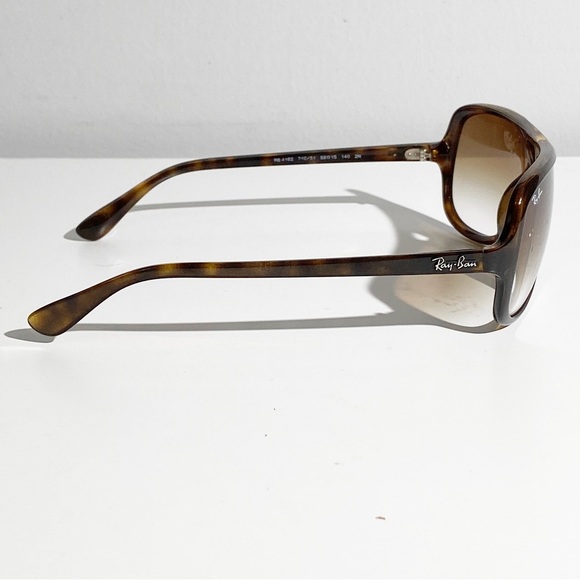 Ray Ban 4162 Polished Light Havana Frame, Lenses Brown Gradient - Picture 3 of 7